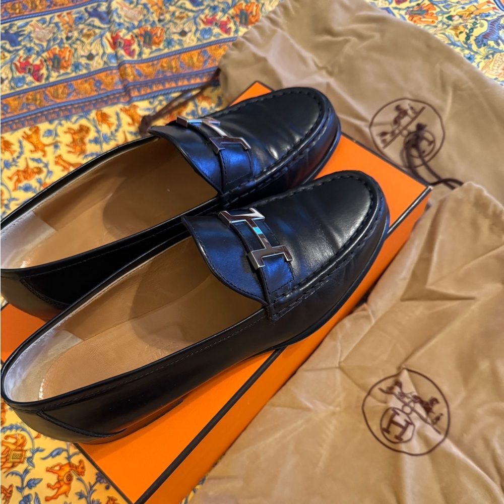 Hermes Brown Leather Interior